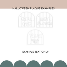 Load image into Gallery viewer, Halloween Trick Or Treat Plaque