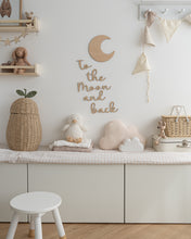 Load image into Gallery viewer, To The Moon and Back Nursery Wall Art