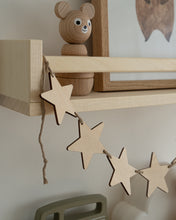 Load image into Gallery viewer, Wooden Star Bunting