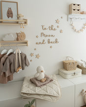 Load image into Gallery viewer, To The Moon and Back Nursery Wall Art