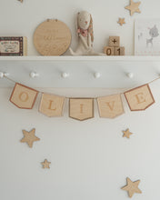 Load image into Gallery viewer, Personalised Wooden Bunting