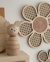 Load image into Gallery viewer, Rattan Flower Wall Art