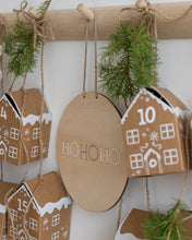 Load image into Gallery viewer, Wooden Christmas HOHOHO Wall Hanging