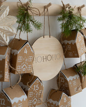 Load image into Gallery viewer, Wooden Christmas HOHOHO Wall Hanging
