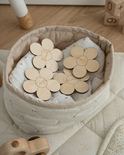 Load image into Gallery viewer, Flower Shape Wooden Storage Labels
