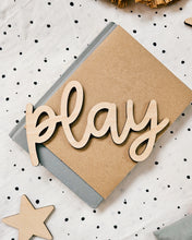 Load image into Gallery viewer, Kids Wooden Wall Sign