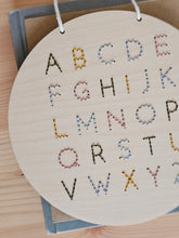 Load image into Gallery viewer, Embroidered Alphabet Banner