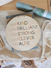 Load image into Gallery viewer, Embroidered Affirmation Banner