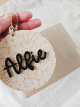 Load image into Gallery viewer, Halloween Basket Name Tag