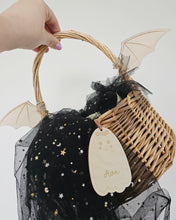 Load image into Gallery viewer, Wooden Bat Wing Halloween Accessory