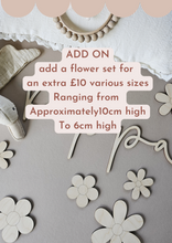 Load image into Gallery viewer, Wooden Engraved Children's Name Sign