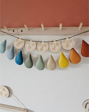 Load image into Gallery viewer, Wooden Personalised Football Bunting