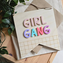 Load image into Gallery viewer, Girl Gang Wall Hanging