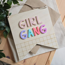 Load image into Gallery viewer, Girl Gang Wall Hanging