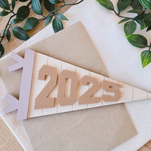 Load image into Gallery viewer, Custom Year Pennant Flag