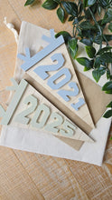 Load image into Gallery viewer, Custom Year Pennant Flag