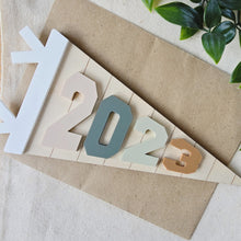 Load image into Gallery viewer, Custom Year Pennant Flag