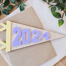 Load image into Gallery viewer, Custom Year Pennant Flag