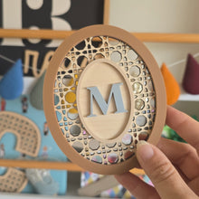 Load image into Gallery viewer, Personalised Initial Plaque