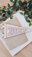 Load image into Gallery viewer, Custom Year Pennant Flag