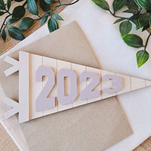 Load image into Gallery viewer, Custom Year Pennant Flag