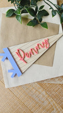 Load image into Gallery viewer, Personalised Stripe Pennant Sign