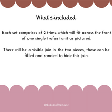 Load image into Gallery viewer, Scallop Toy Storage Trim Set