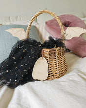 Load image into Gallery viewer, Wooden Bat Wing Halloween Accessory