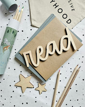 Load image into Gallery viewer, Read Wooden Sign