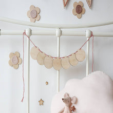 Load image into Gallery viewer, Wooden Circle Garland Nursery Decoration