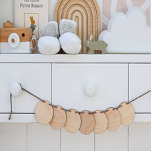 Load image into Gallery viewer, Wooden Circle Garland Nursery Decoration