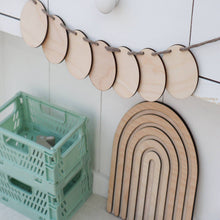Load image into Gallery viewer, Wooden Circle Garland Nursery Decoration