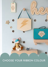 Load image into Gallery viewer, Lightning Bolt Wooden Wall Banner