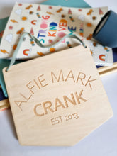 Load image into Gallery viewer, Personalised Kids Name Banner