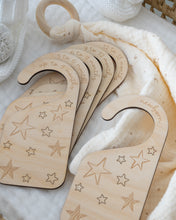 Load image into Gallery viewer, Wooden Baby Hanger Set