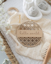 Load image into Gallery viewer, New Baby Announcement Plaque