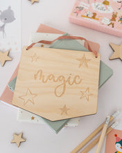 Load image into Gallery viewer, Wooden Magic Wall Banner