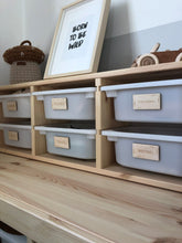 Load image into Gallery viewer, Toy Storage Labels - Leaf Design