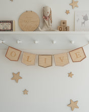 Load image into Gallery viewer, Personalised Wooden Bunting
