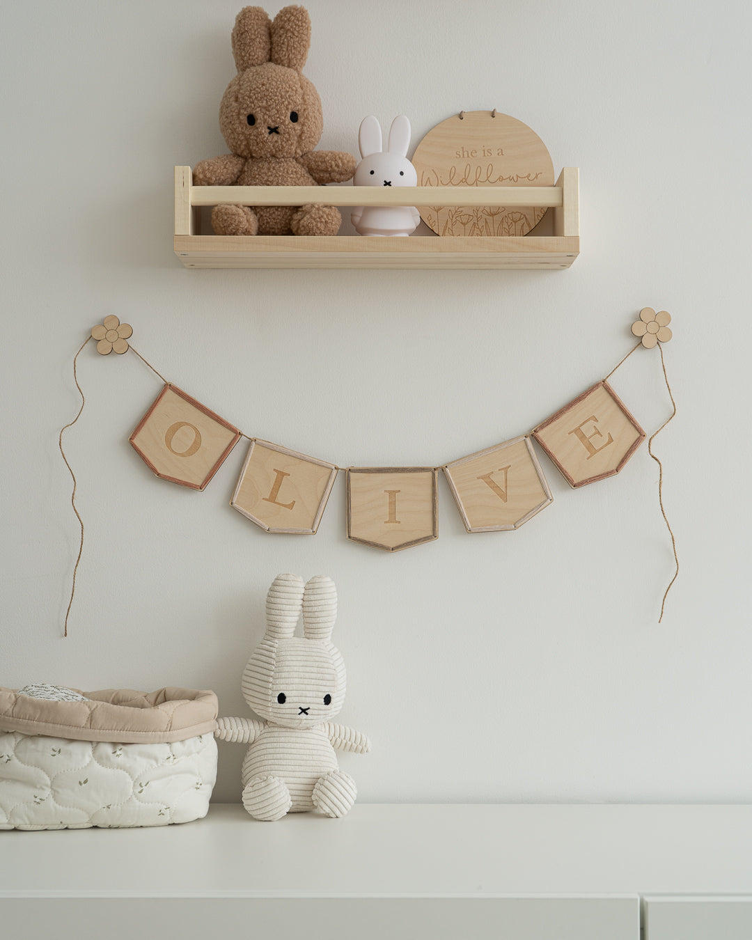 Personalised Wooden Bunting