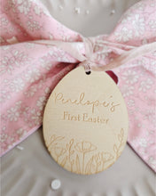 Load image into Gallery viewer, Babies First Easter Personalised Gift Tag
