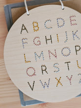 Load image into Gallery viewer, Embroidered Alphabet Banner
