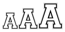 Load image into Gallery viewer, Varsity Letter Wooden Wall Sign
