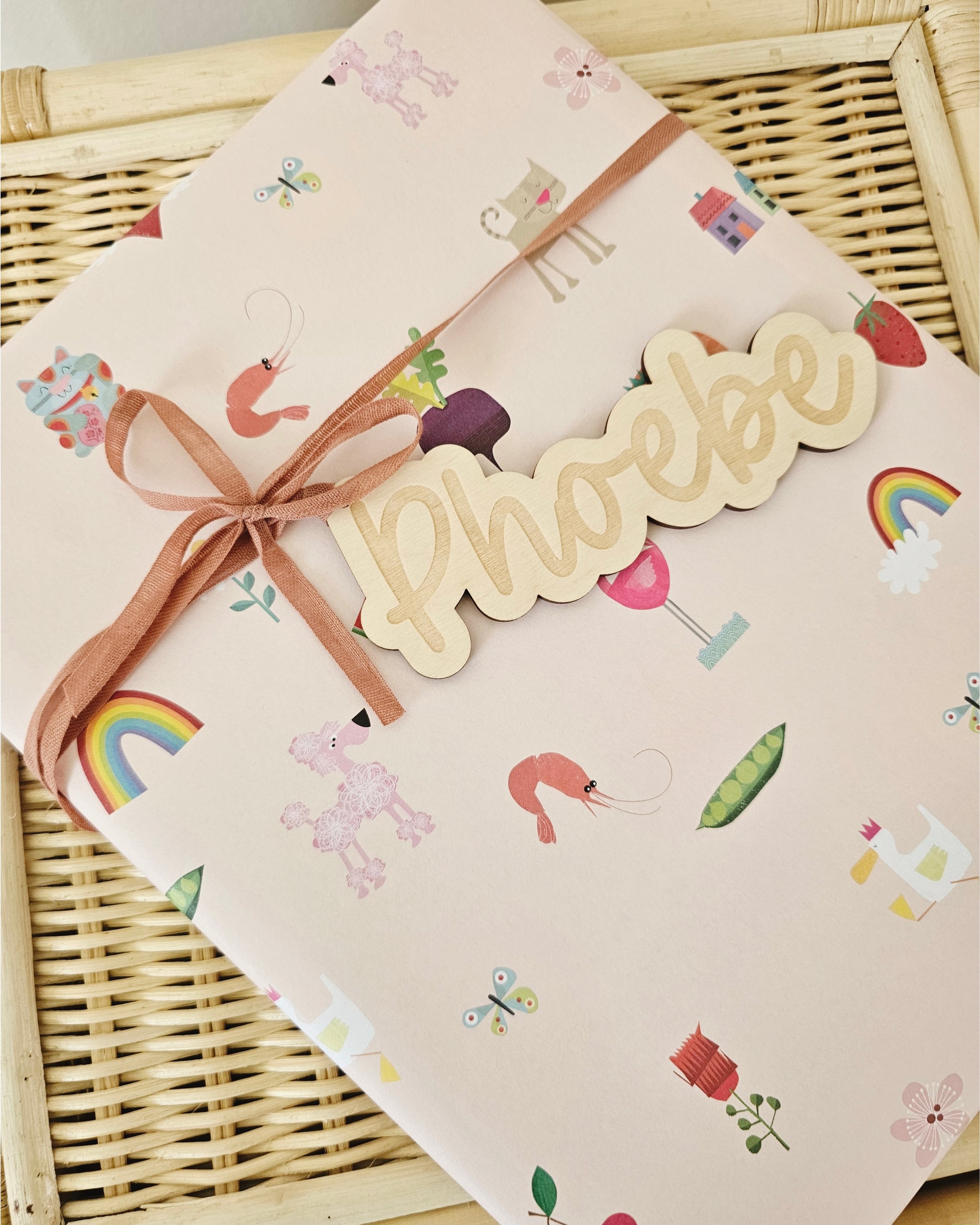 Name Gift Tag | Personalised Wooden Name Tag