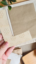 Load image into Gallery viewer, Flower Print Wooden Letter
