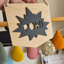 Load image into Gallery viewer, Mini POW! Banner
