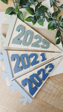 Load image into Gallery viewer, Custom Year Pennant Flag
