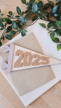 Load image into Gallery viewer, Custom Year Pennant Flag

