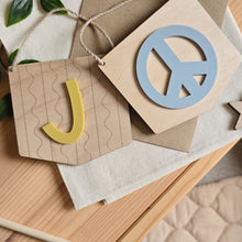 Load image into Gallery viewer, Mini Peace Sign Banner
