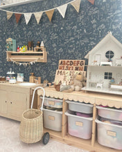 Load image into Gallery viewer, Wooden Scallop Decorative Trims for Toy Storage Unit
